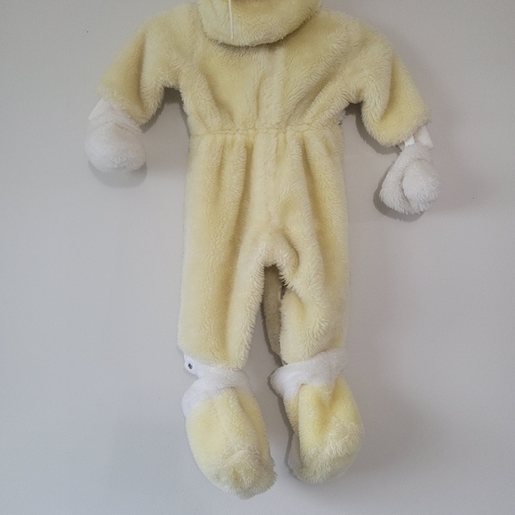 Vintage Yellow and white baby bear snowsuit 18-24months made in Canada - Picture 2 of 16